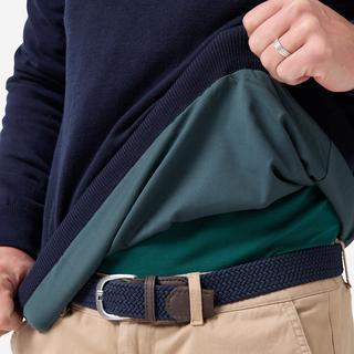 INESIS Pull Golf Col Montant Coupe-Vent Coton  