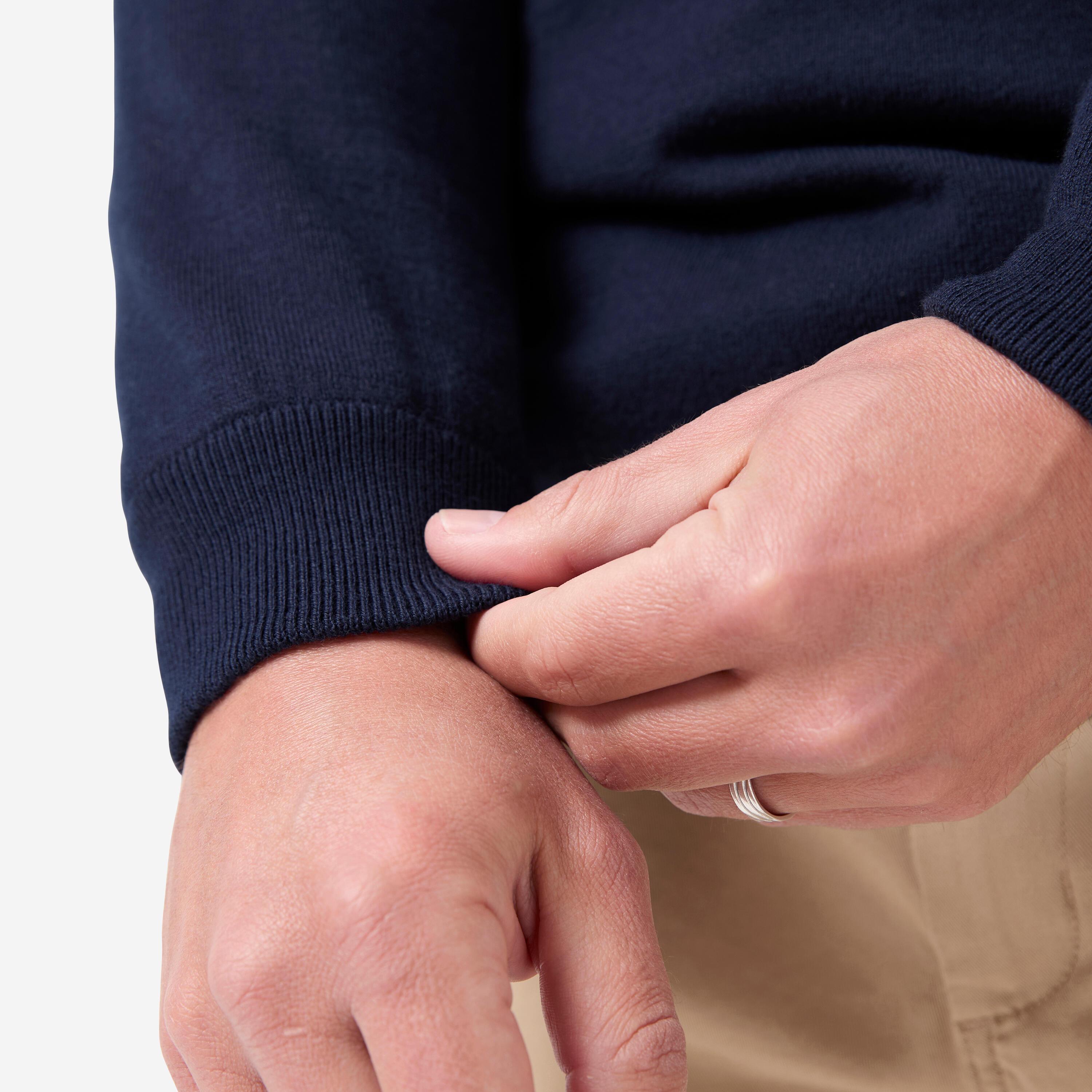 INESIS Pull Golf Col Montant Coupe-Vent Coton  