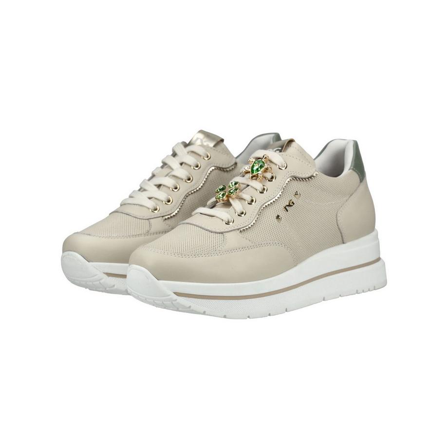 Nero Giardini Sneaker avec ornements cristallins  