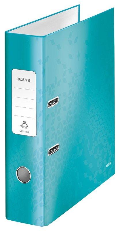 Leitz LEITZ Ordner WOW 8cm 10050051 eisblau A4  