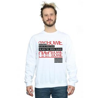 David Bowie Black Tie White Noise Sweatshirt Imprimé  