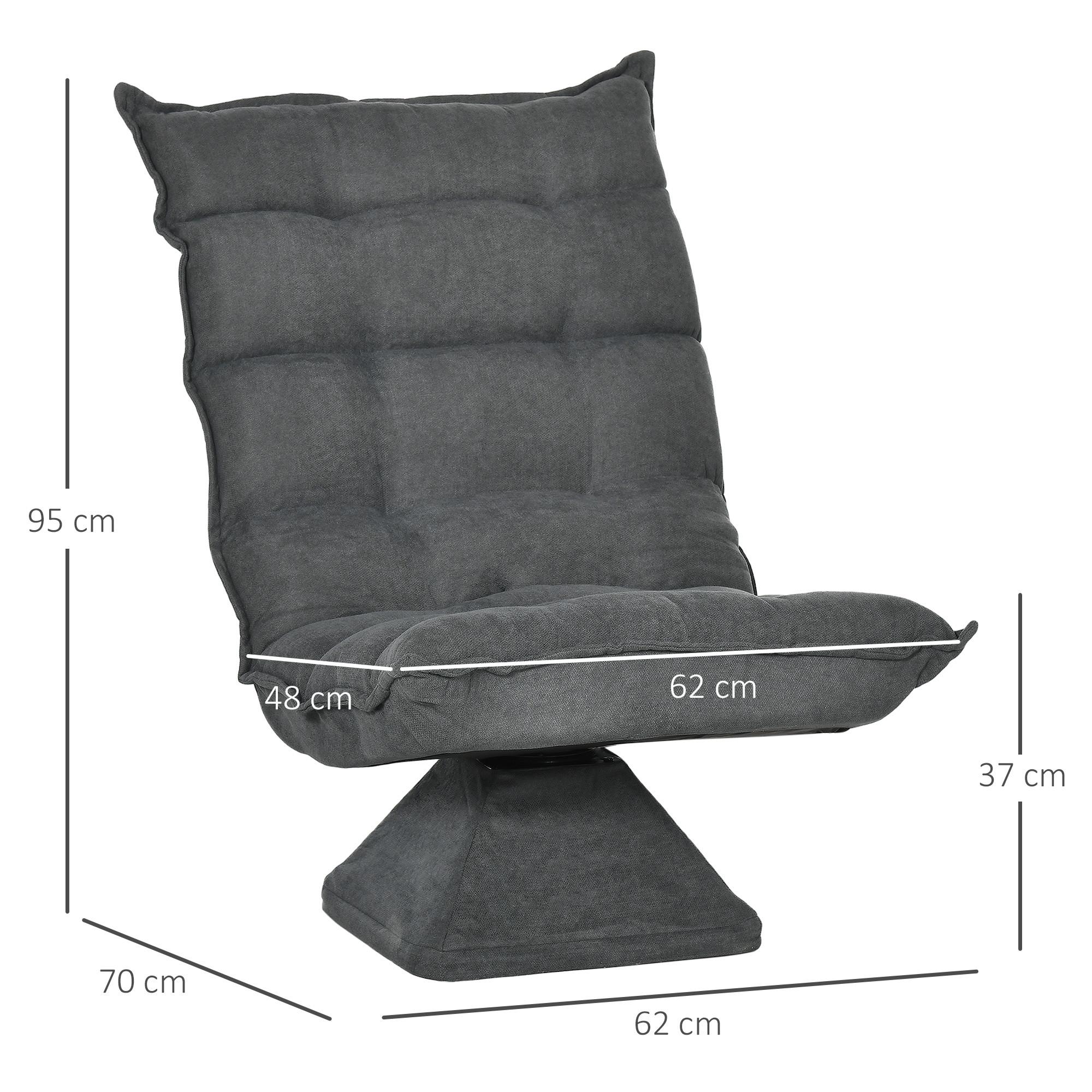 HOMCOM chaise de sol  