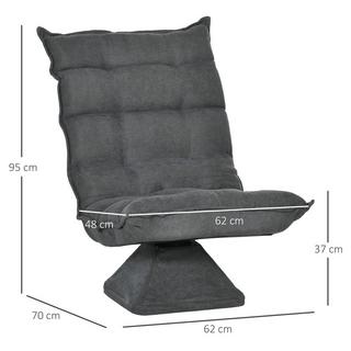 HOMCOM chaise de sol  