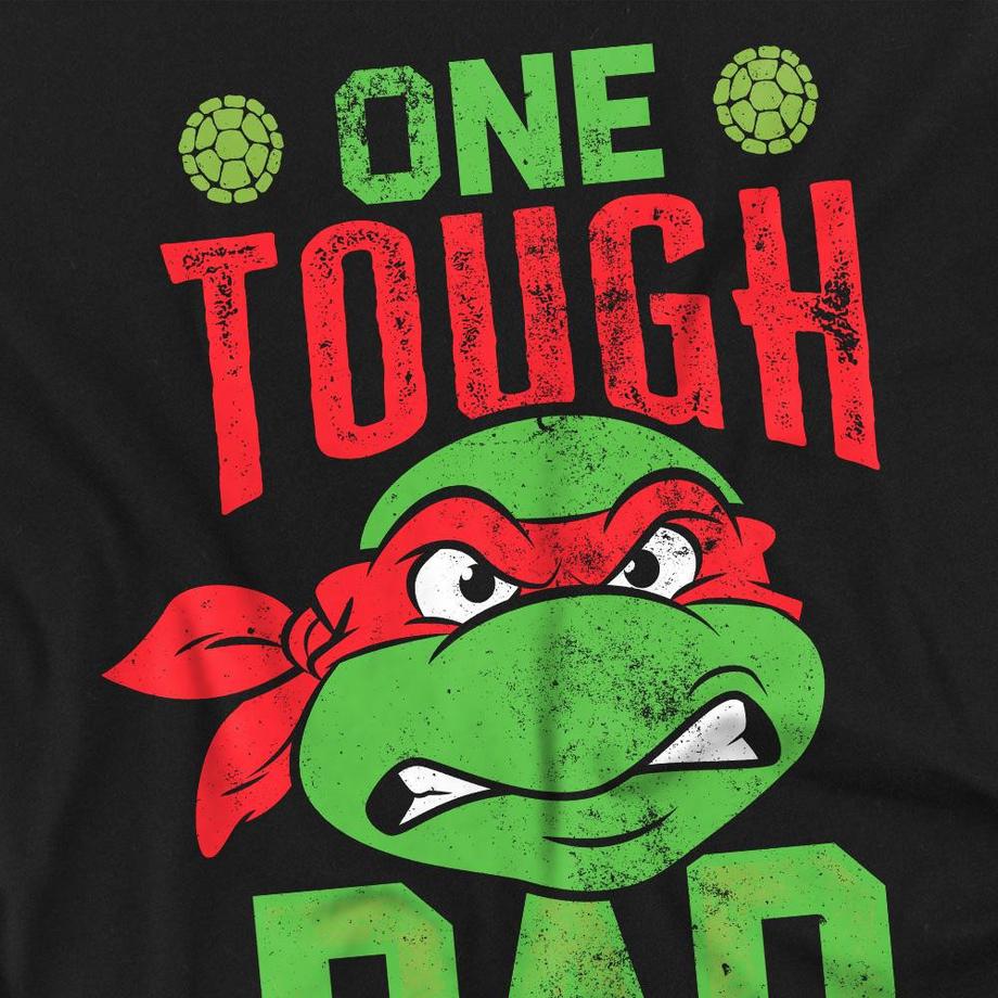 TEENAGE MUTANT NINJA TURTLE  One Tough Dad Maglietta Festa Del Papà 