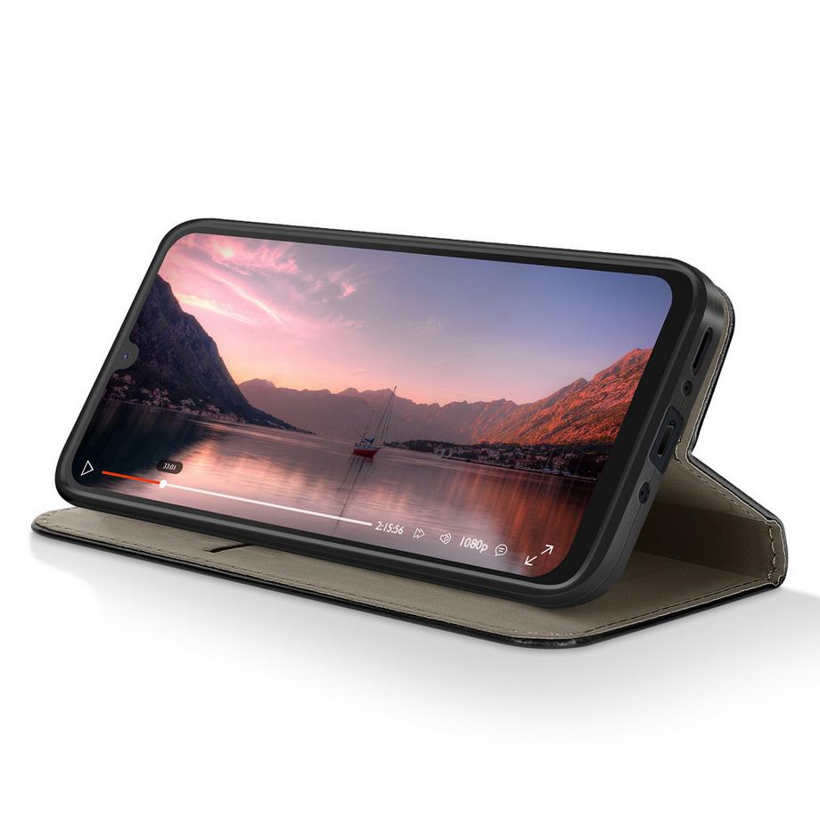 Avizar  Custodia a libro magnetica per Galaxy A17 con portacarte e funzione stand 