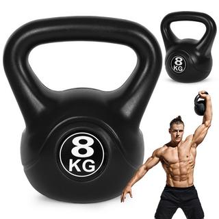 Northix  Kettlebell 8 kg für Training, Kurzhantel, Gewichtsball, Fitnesslast, ModernHome 