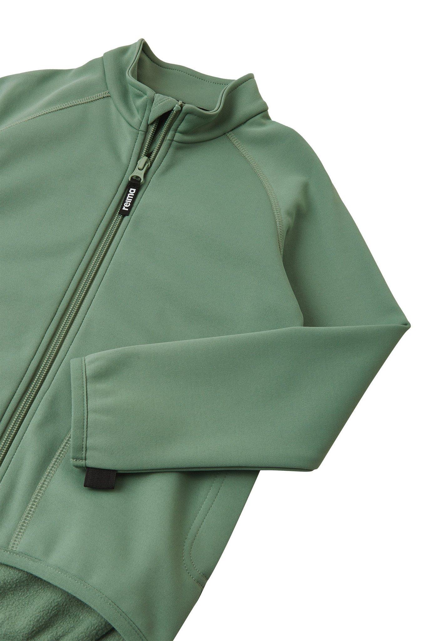 Reima  Kinder Fleecejacke Kahvilla Green Clay 