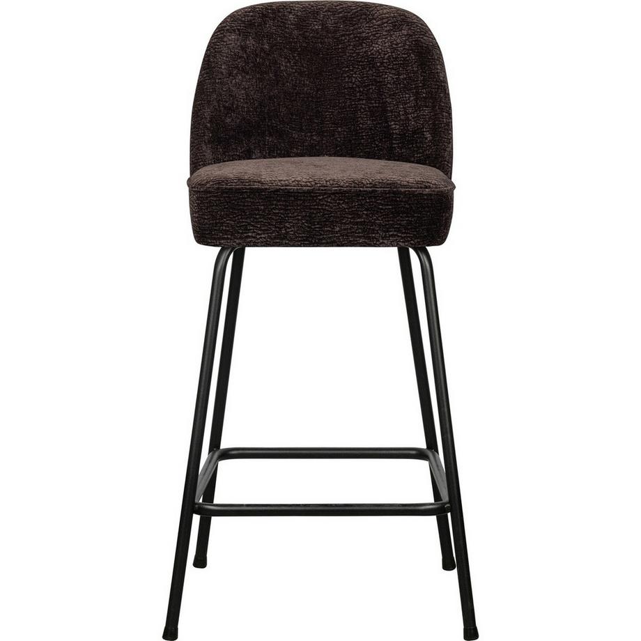 mutoni Sgabello Vogue 3D in ciniglia marrone scuro 65  