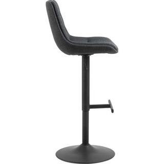 mutoni Tabouret de bar Asteria gris foncé (1 pièce)  