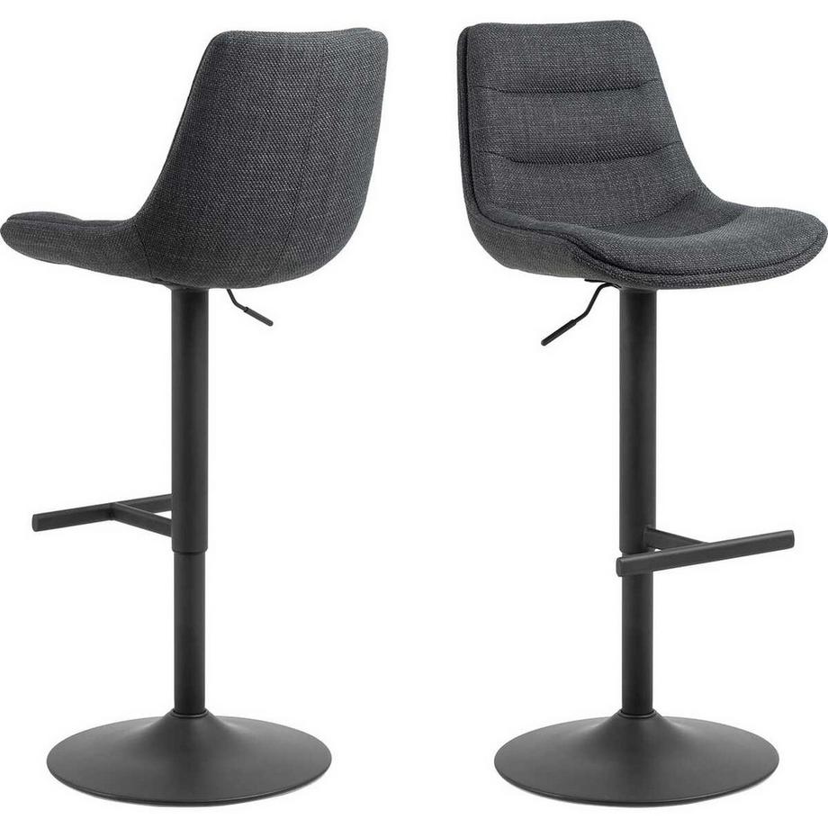Barhocker Asteria Dunkelgrau (1 Stück)