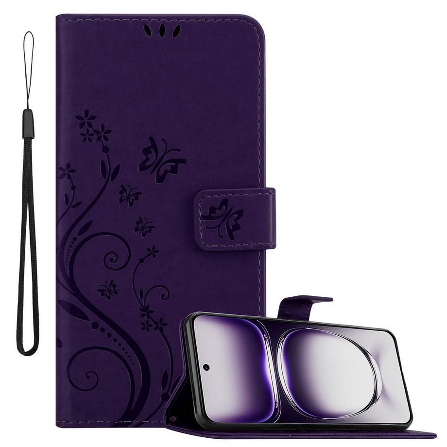 Oppo Reno 12 Hülle mit Blumen Muster