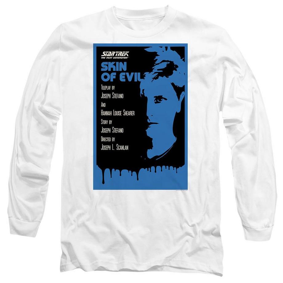 Star Trek Star Trek The Next Generation Season 1 Episode 23 Skin of Evil Langarm T-Shirt  