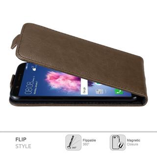 Cadorabo  Housse compatible avec Huawei P SMART 2018 / Enjoy 7S - Coque de protection au design flip avec fermeture magnétique 