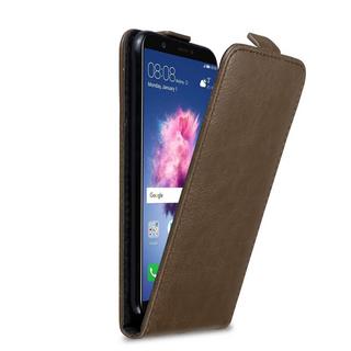 Cadorabo  Housse compatible avec Huawei P SMART 2018 / Enjoy 7S - Coque de protection au design flip avec fermeture magnétique 