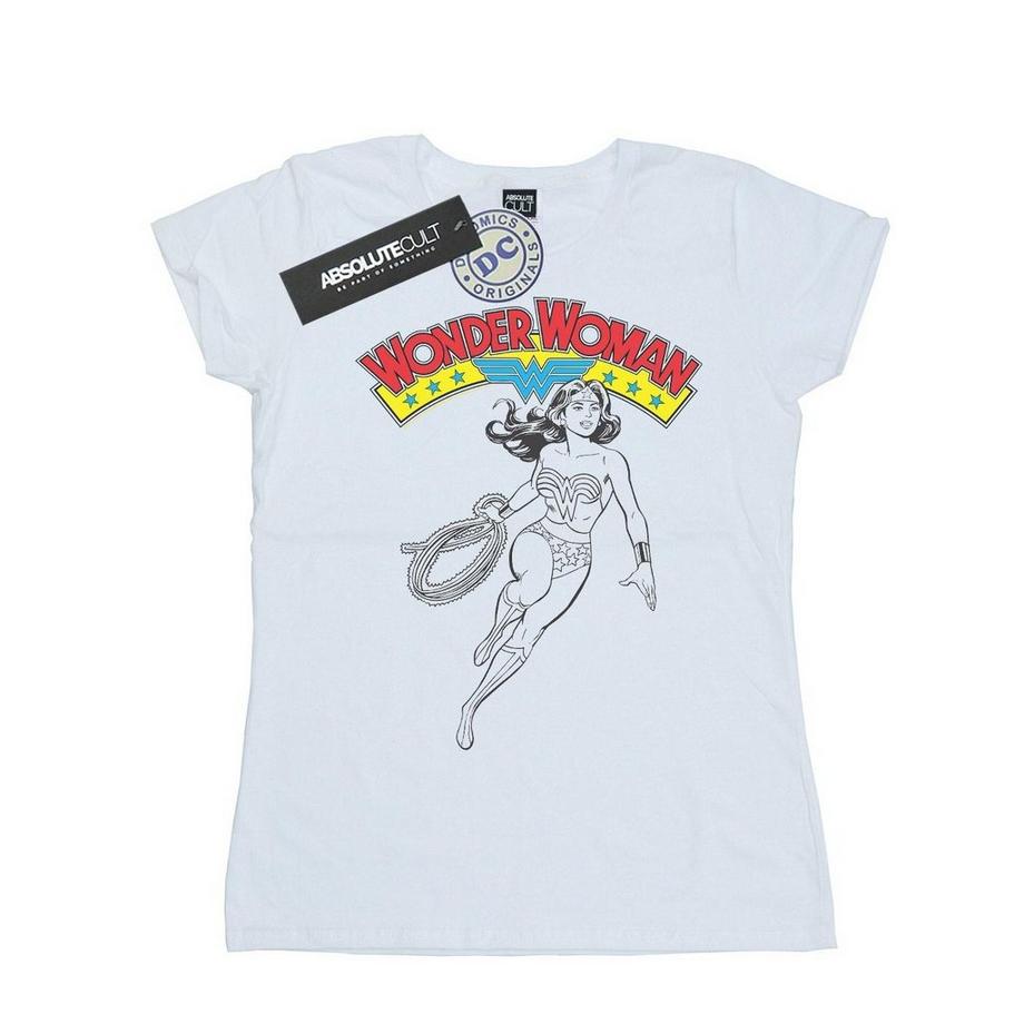 DC COMICS Wonder Woman T-Shirt Stampata  