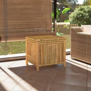 VidaXL Boîte de rangement de jardin bambou  