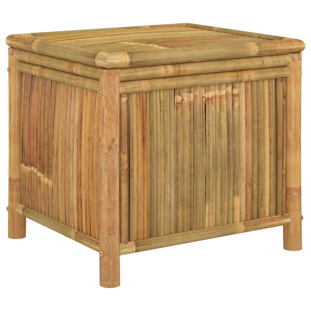 VidaXL Boîte de rangement de jardin bambou  