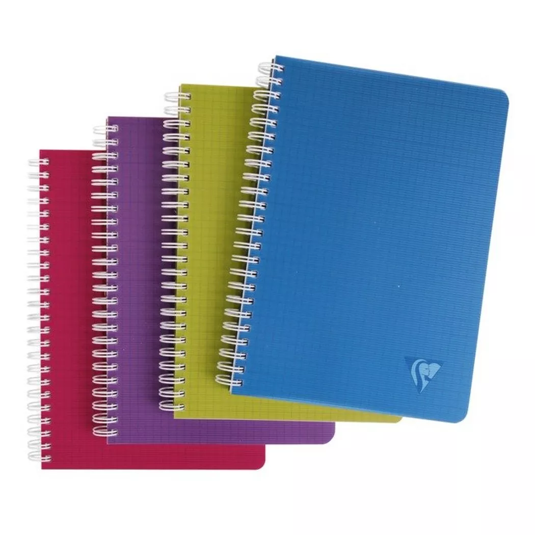 CLAIREFONTAINE LINICOLOR Cahier A5 329546 ligné 90 feuilles