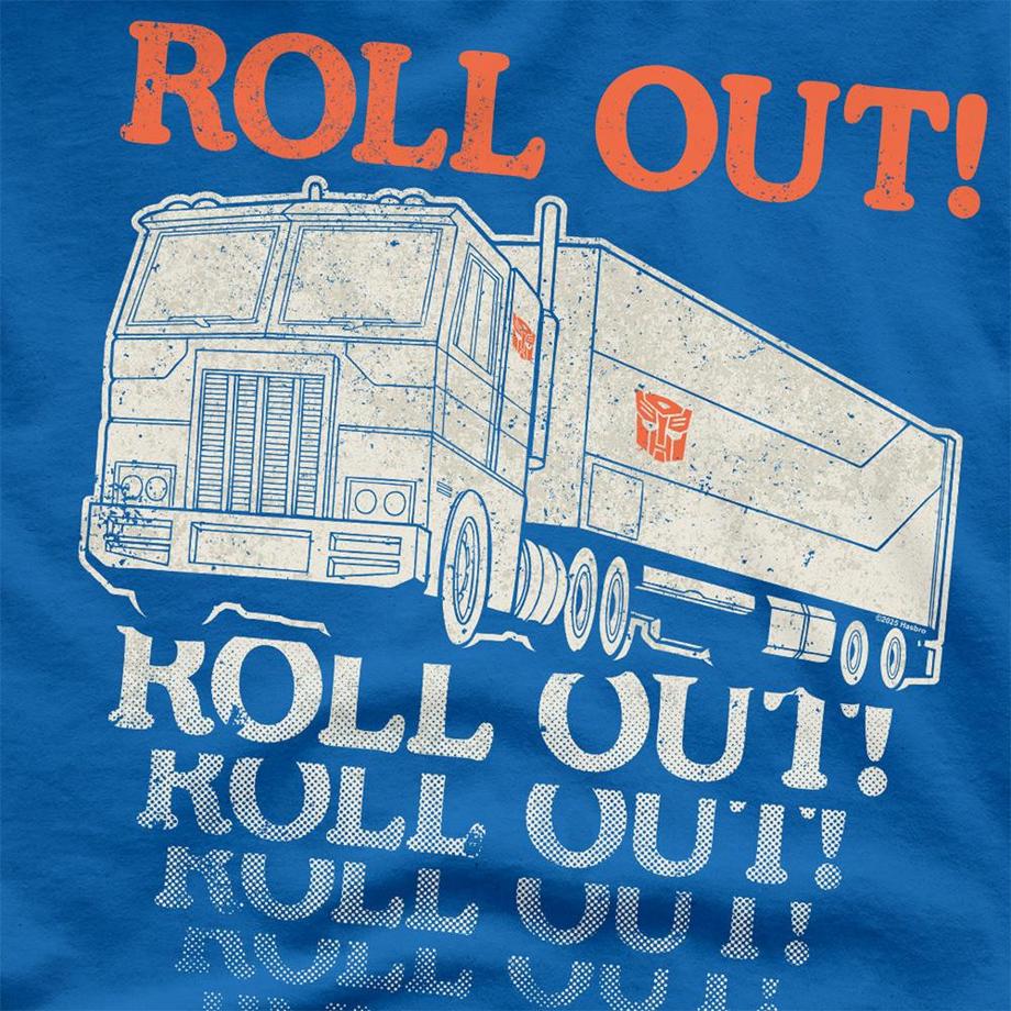 TRANSFORMERS T-Shirt Generations Optimus Roll Out  
