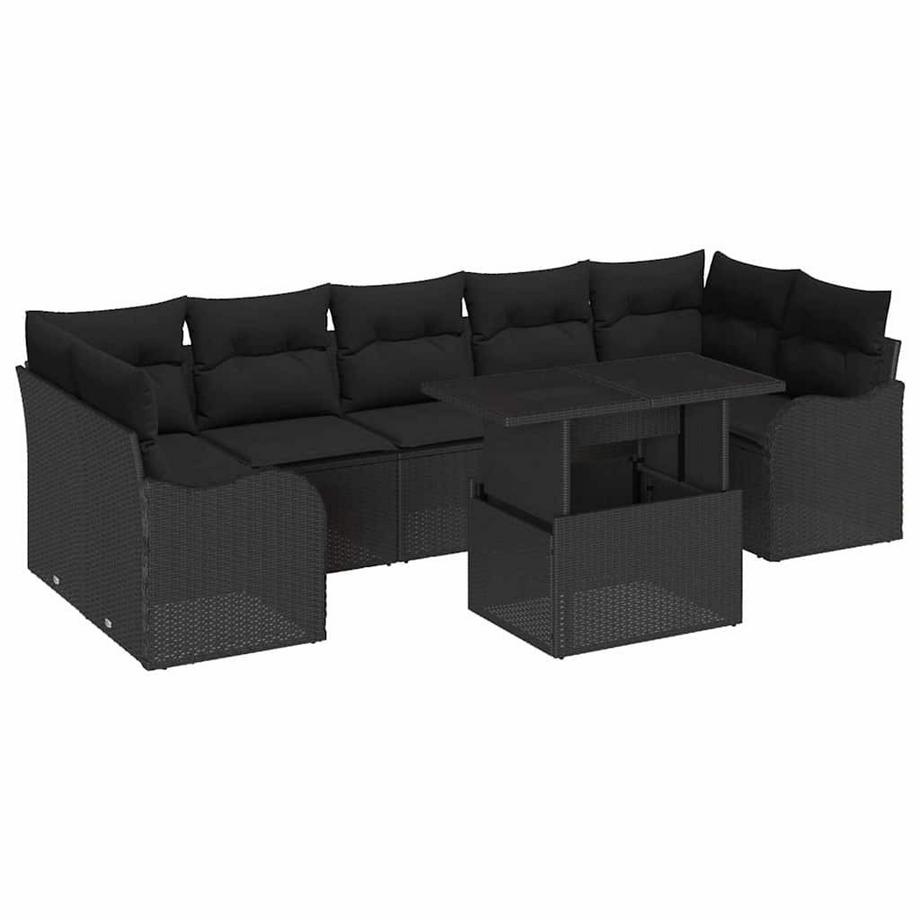 Ensemble de meubles d'extérieur poly rattan
