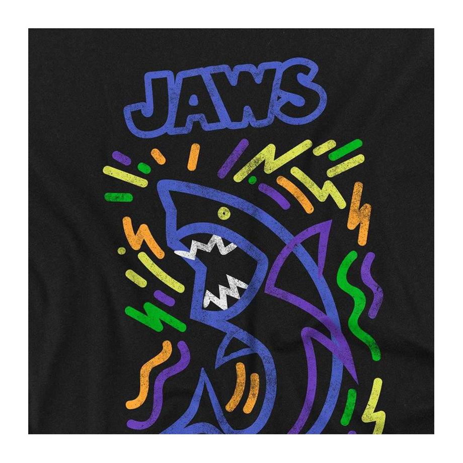 Jaws  T-Shirt50ème motif/style Graffiti 