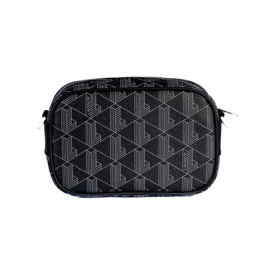 LACOSTE Monogramm Muster Umhängetasche  