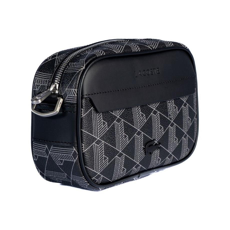 LACOSTE Monogramm Muster Umhängetasche  