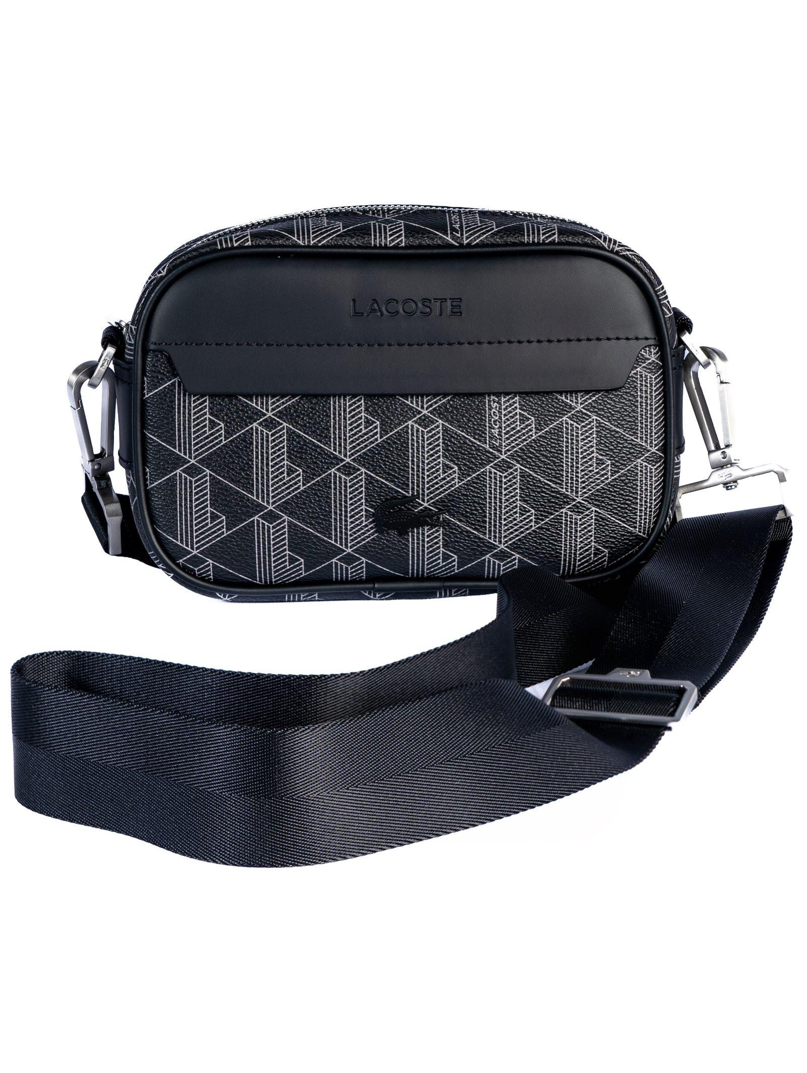 LACOSTE Borsa a Tracolla Motivo Monogramma  