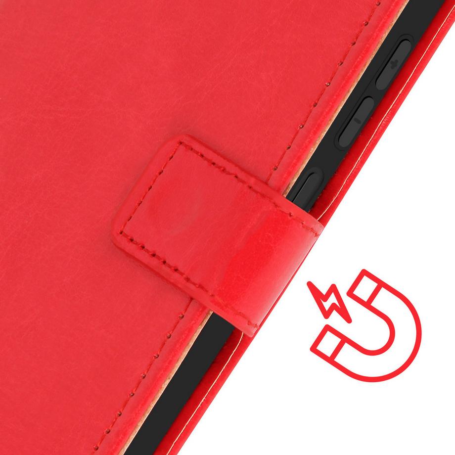 Avizar  Oppo A38 Vintage Etui Rot 