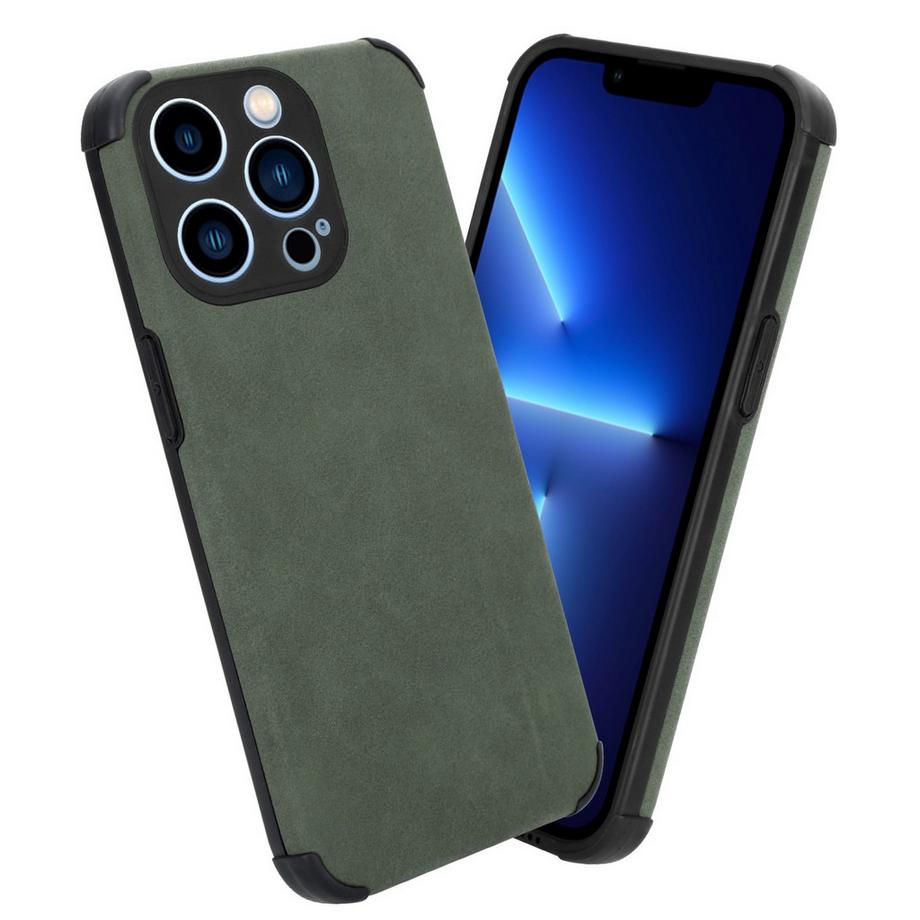 Cadorabo  Hülle für Apple iPhone 13 PRO MAX mit Kunst-Wildleder Rückseite 