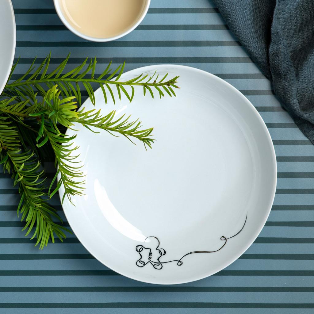 Villeroy&Boch Coupe plate XMAS Statement Lines  