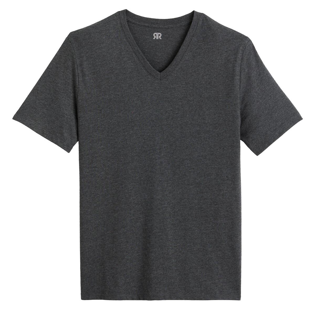 La Redoute Collections V-Ausschnitt Kurzarm T-Shirt  