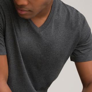 La Redoute Collections V-Ausschnitt Kurzarm T-Shirt  