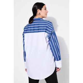 Studio Untold Camicia Lunga Oversize a Righe  