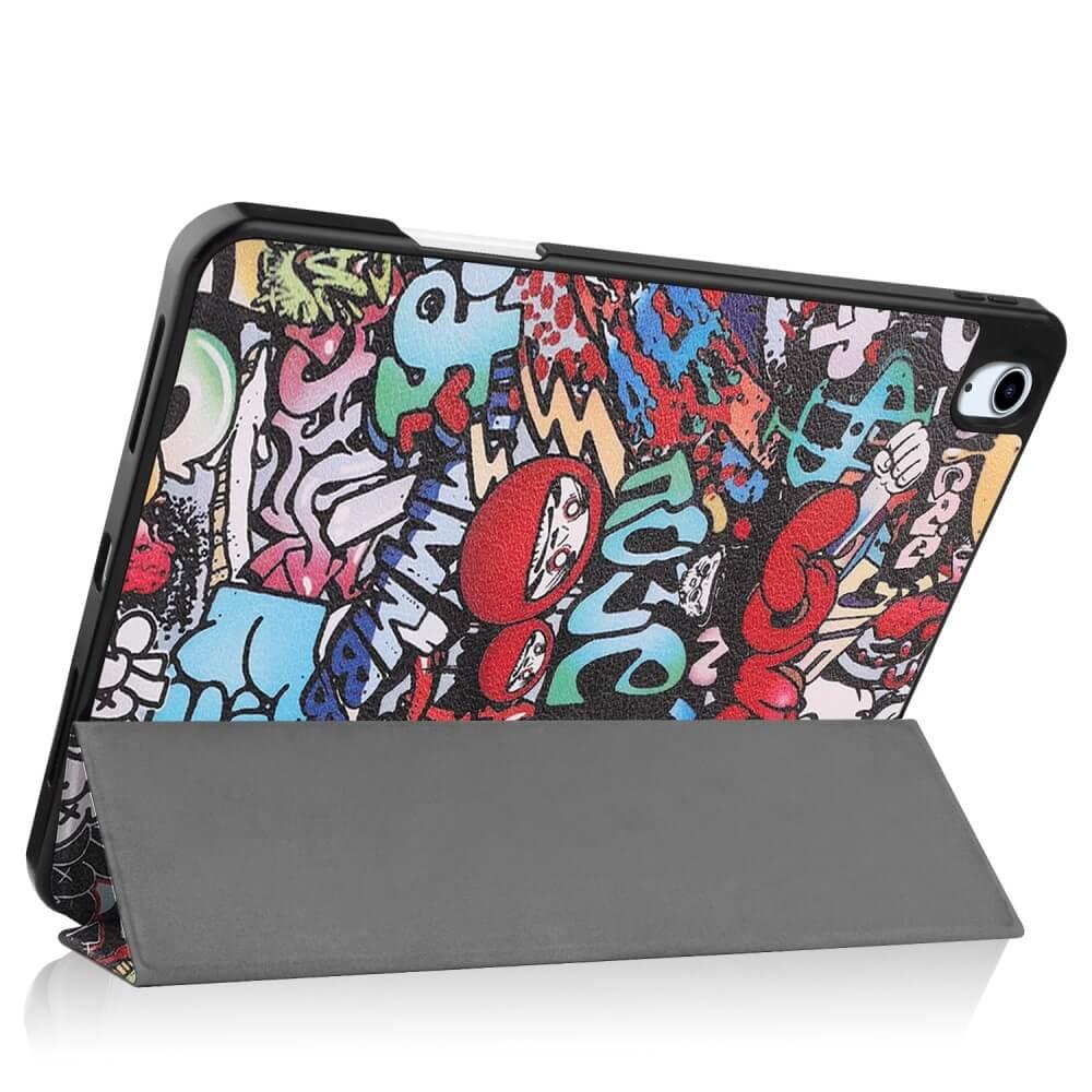 Cover-Discount  iPad Air 11 2024 - Smart Case Pencil Holder Motif 