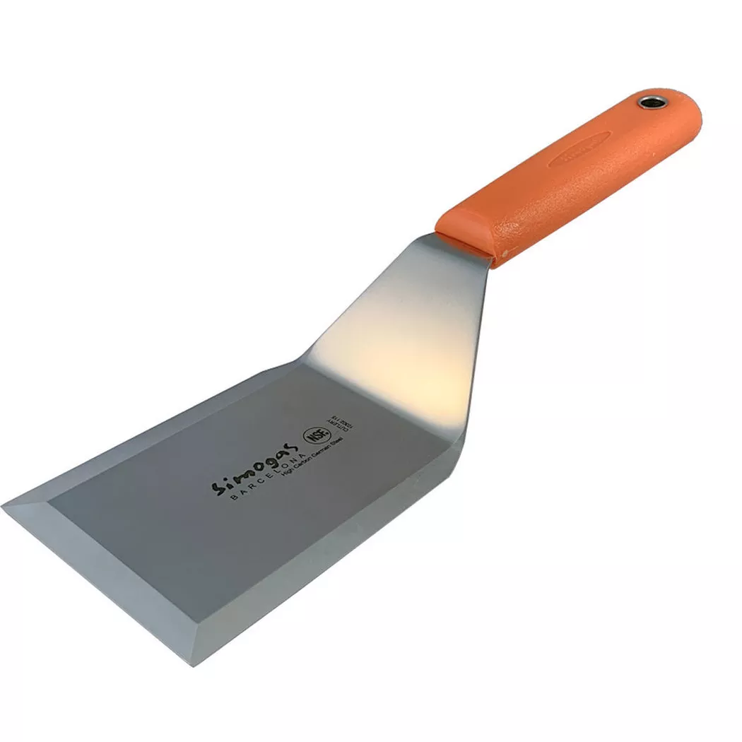Simogas - Abgewinkelter Pfannenwender für Plancha, One Size