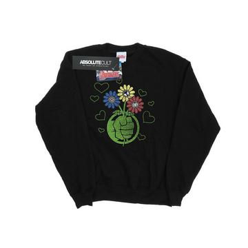 Hulk Flower Fist Sweatshirt