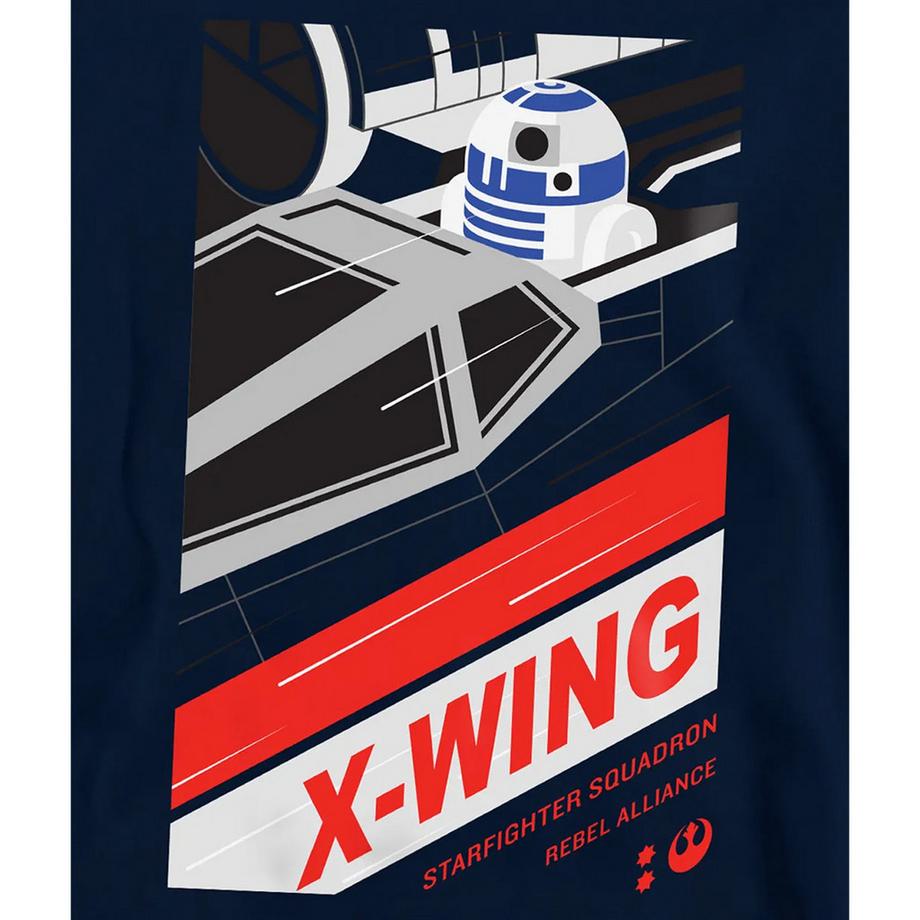 STAR WARS  Xwing Droid Felpa Con Cappuccio R2d2 
