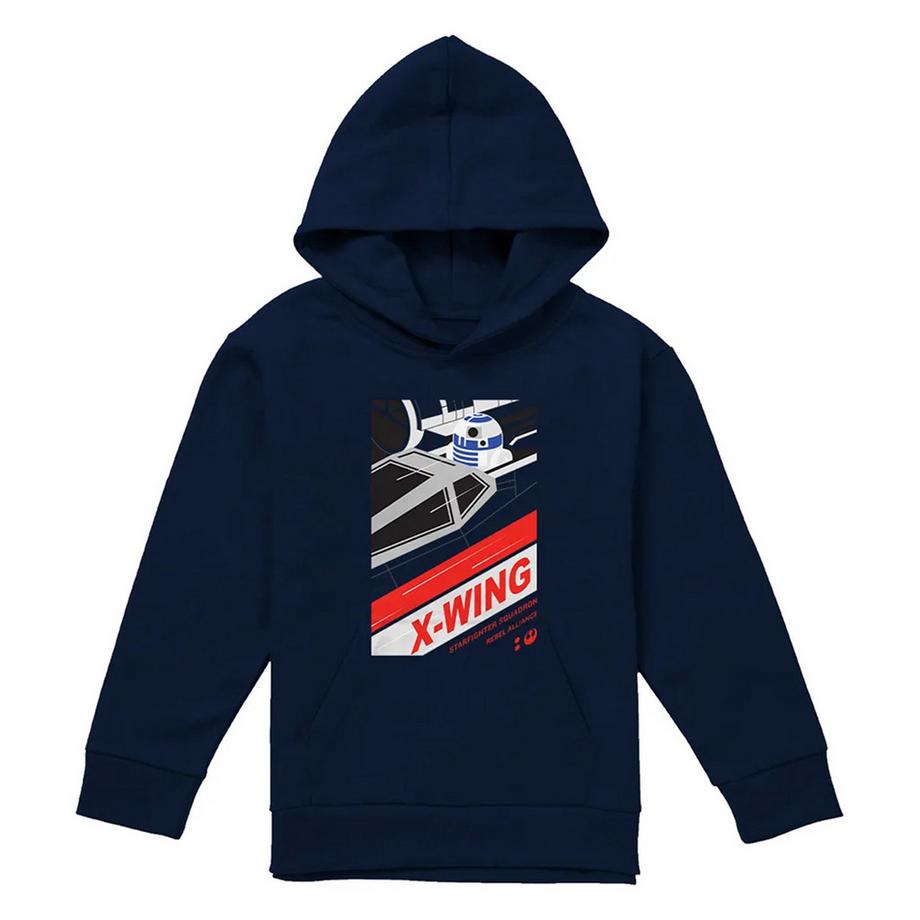 Xwing Droid Felpa Con Cappuccio R2d2
