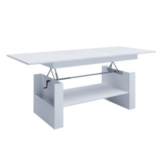 VCM Table basse en bois Kobila réglable en hauteur extensible  