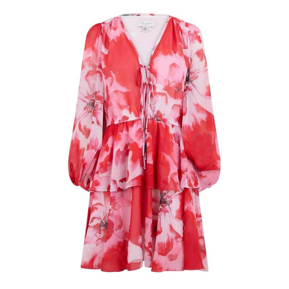 Robe Courte Motiftyle Floral Leyna