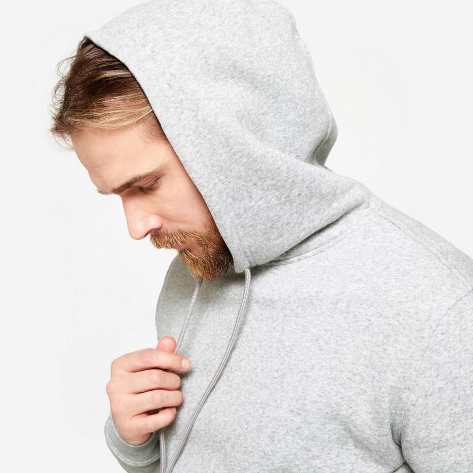 DOMYOS  Felpa uomo con cappuccio cotone 