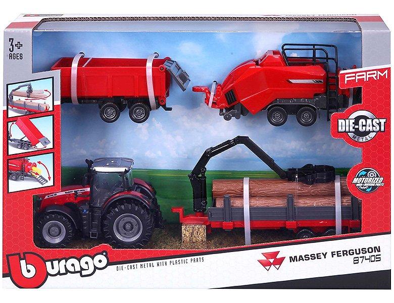 bburago  Traktoren Set Massey Ferguson 