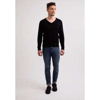 CASH-MERE.CH Pullover Scollo a V Cashmere Riciclato  