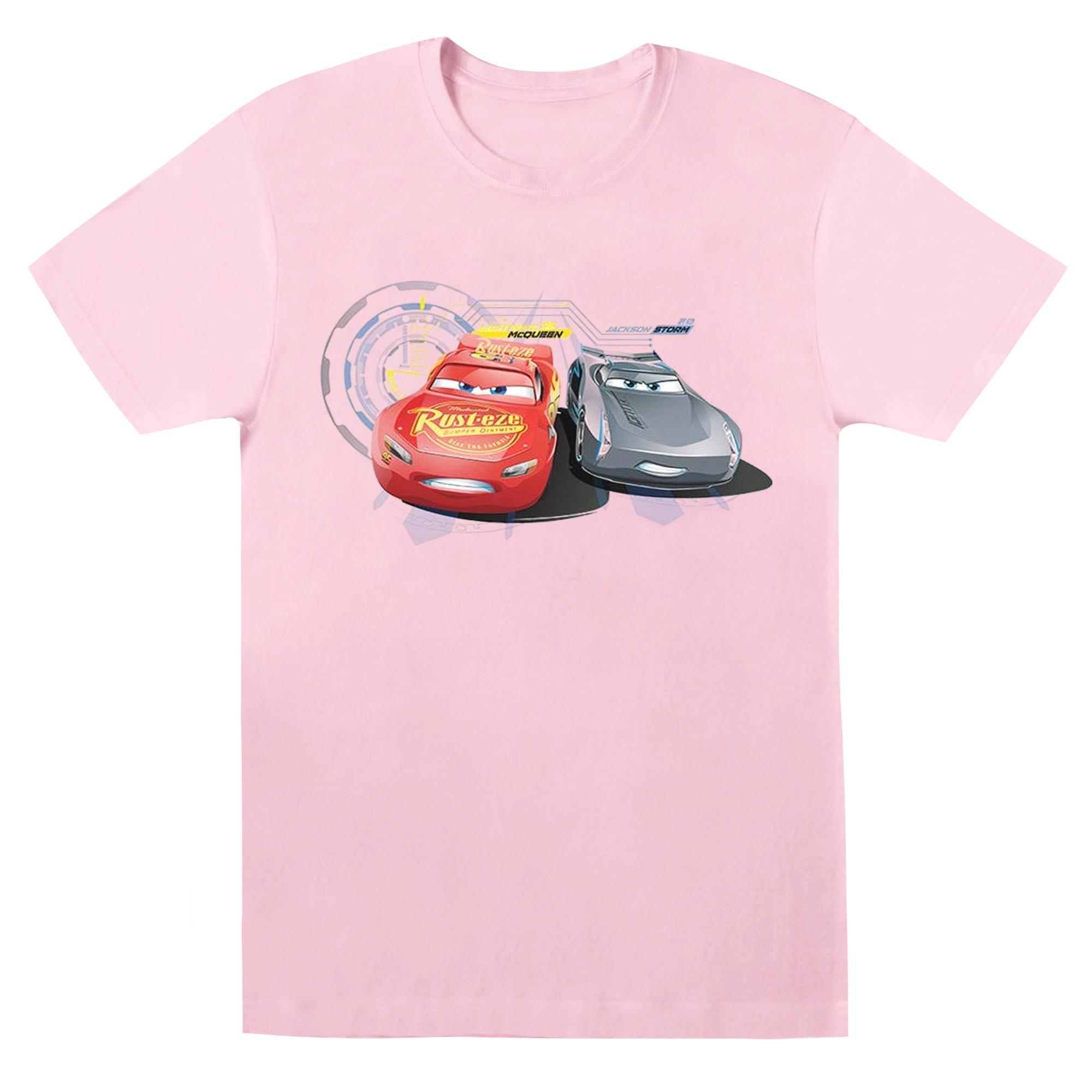 Disney  Tshirt CARS LIGHTNING VS STORM 