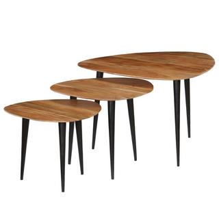 VidaXL Table basse bois d'acacia  