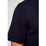 Bellemere New York  Klassisches Baumwoll-Kaschmir-T-Shirt mit Rundhalsausschnitt 