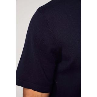 Bellemere New York  Klassisches Baumwoll-Kaschmir-T-Shirt mit Rundhalsausschnitt 