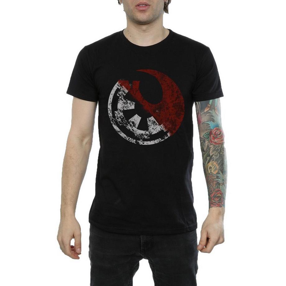 STAR WARS Rogue One Simbolo Alleanza Ribelle T-Shirt  
