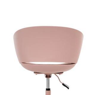 Beliani Sedia da ufficio en Tessuto Moderno GLEEFUL  